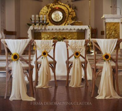 Kościół Rymanów Zdrój Słoneczniki